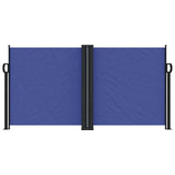Vidaxl windscherm uittrekbaar 120x600 cm blauw