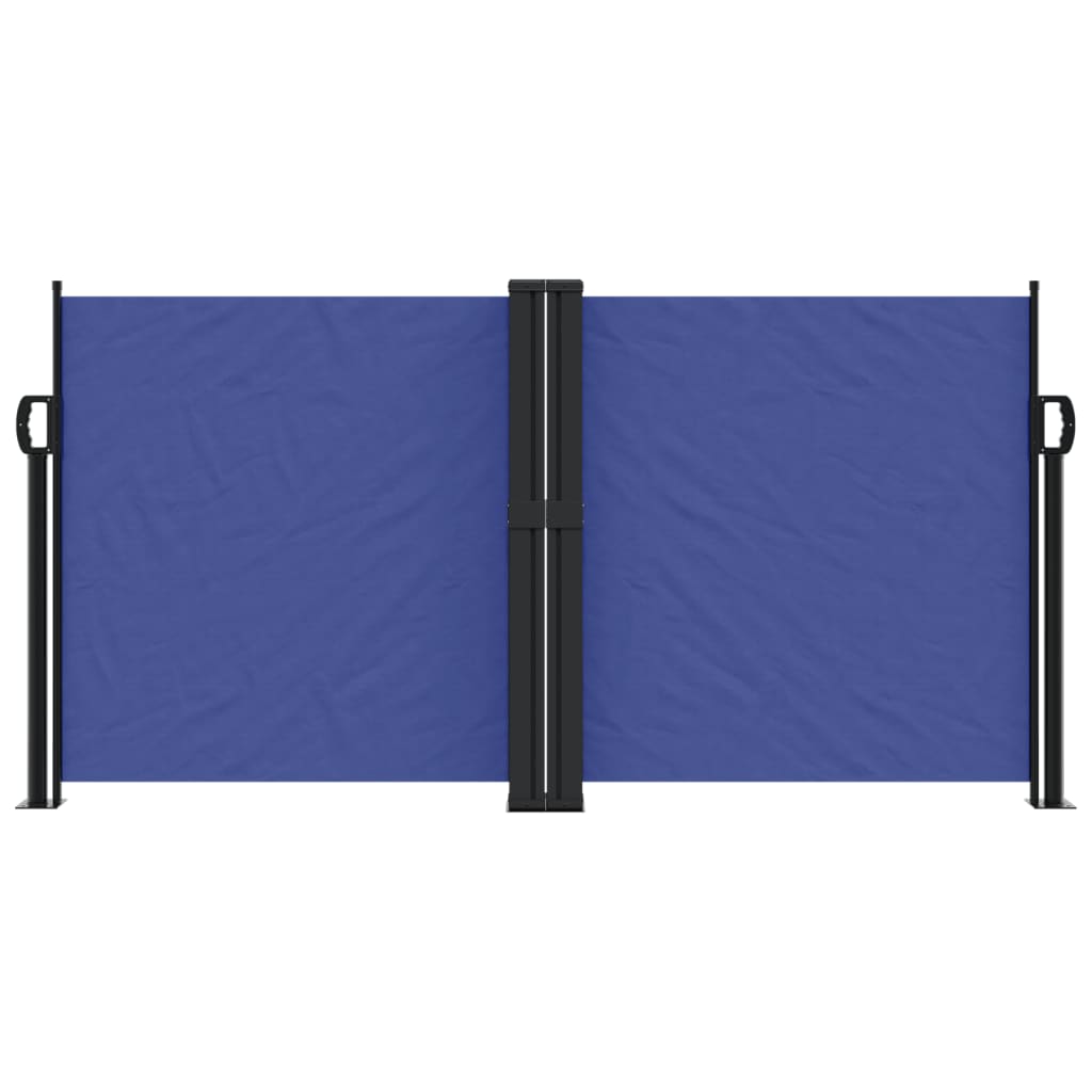 VidaXL Windshield Extendable 120x600 cm blue