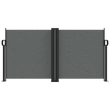 Vidaxl windscherm uittrekbaar 120x600 cm antraciet