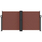 VidaXL Windshield Extendable 120x600 cm brown