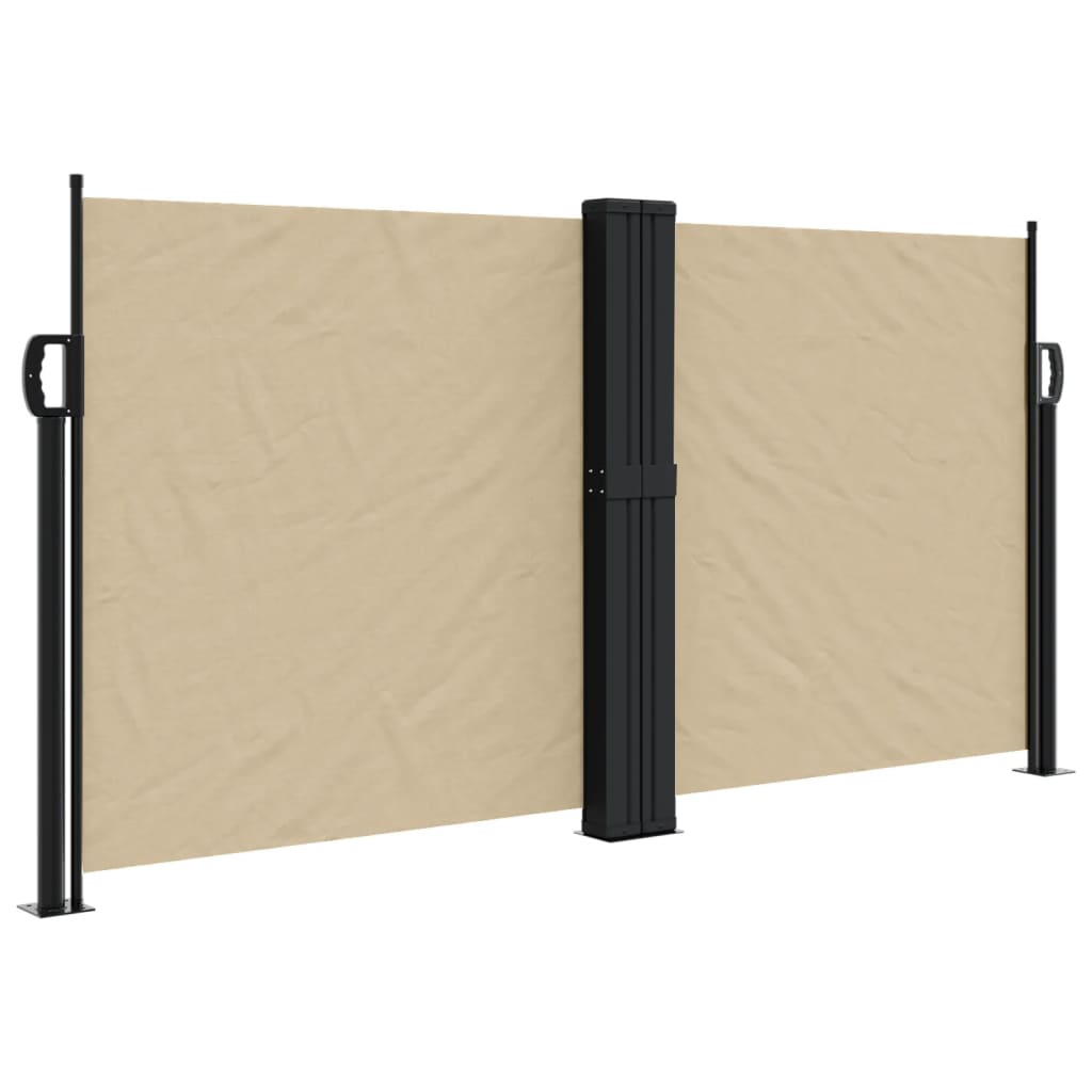 Parabrisas Vidaxl extensible 120x600 cm beige