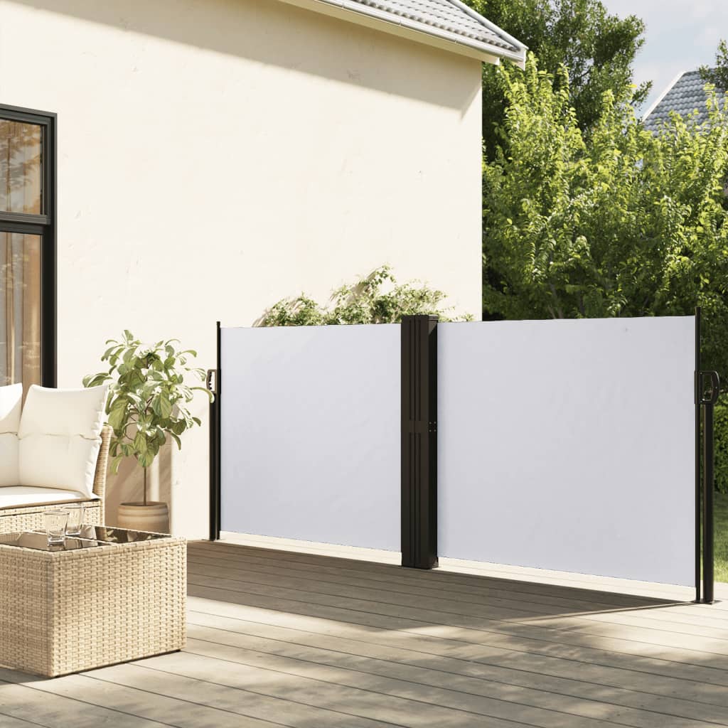 Parabrisas Vidaxl extensible 120x600 cm blanco