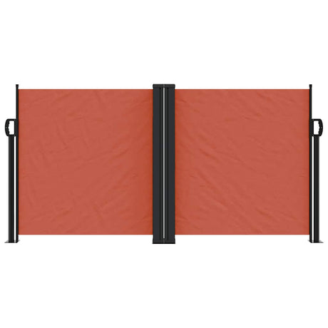 Vidaxl windscherm uittrekbaar 120x600 cm terracotta