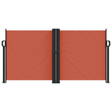 VidaXL Windshield Extendable 120x600 cm Terracotta