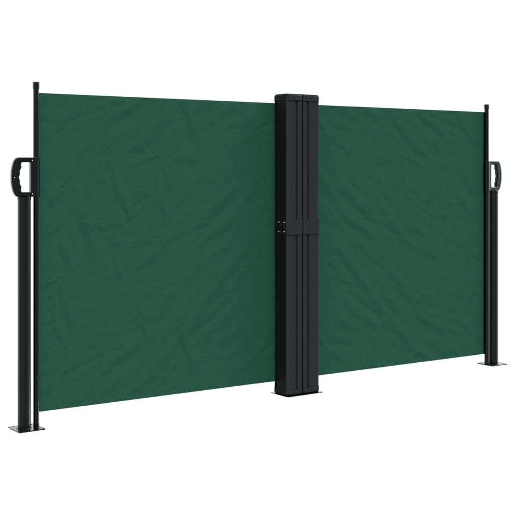 Parabrisas Vidaxl extensible 120x600 cm de color verde oscuro