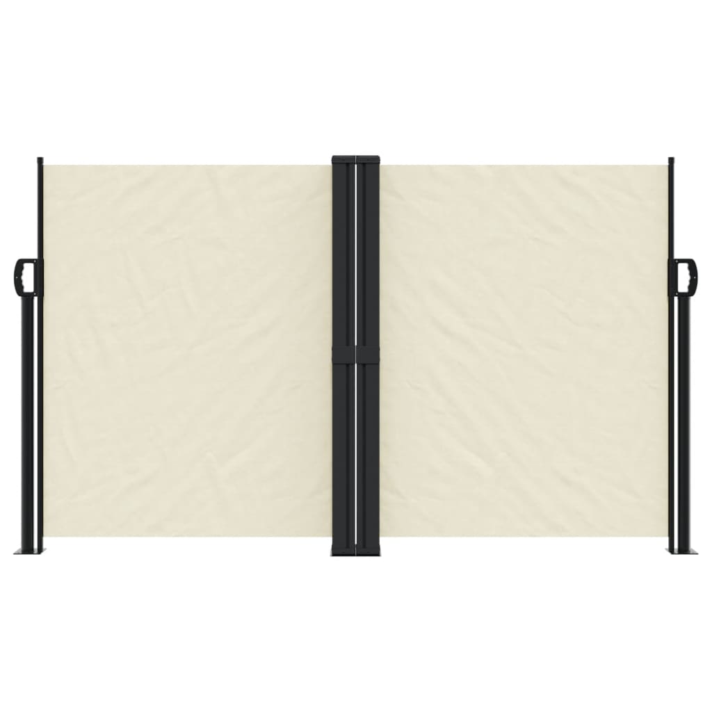 Vidaxl Garden Screen Extendable 140x600 cm Cream