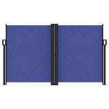 Vidaxl windscherm uittrekbaar 140x600 cm blauw