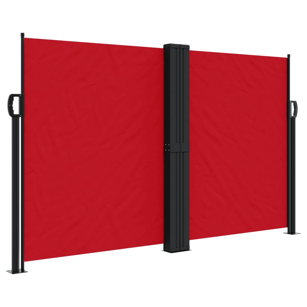 VidaXL Windshield Extendable 140x600 cm Red