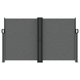 Vidaxl windscherm uittrekbaar 140x600 cm antraciet
