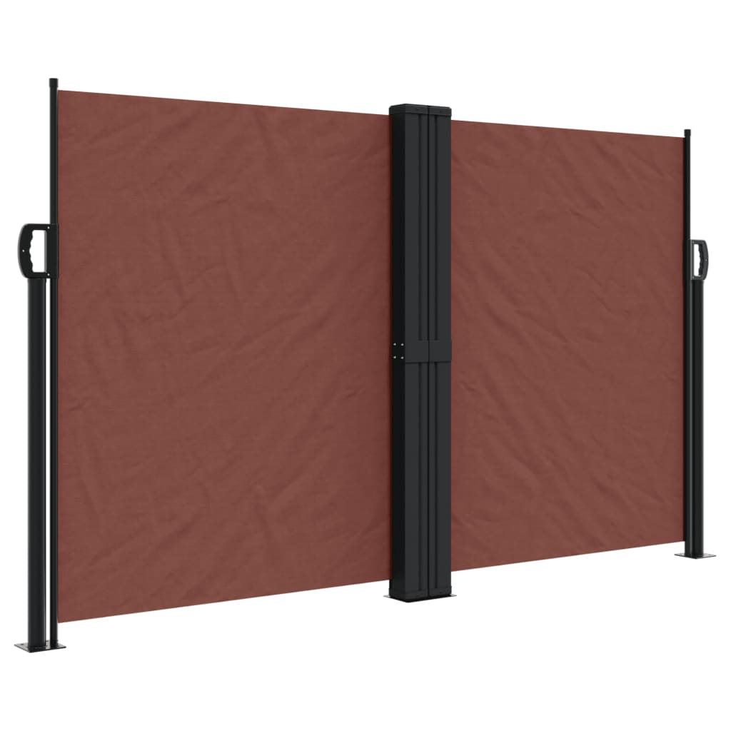 Vidaxl Windshield utvidbar 140x600 cm brun