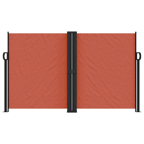 Vidaxl windscherm uittrekbaar 140x600 cm terracotta