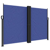 Pare-brise Vidaxl extensible 160x600 cm bleu