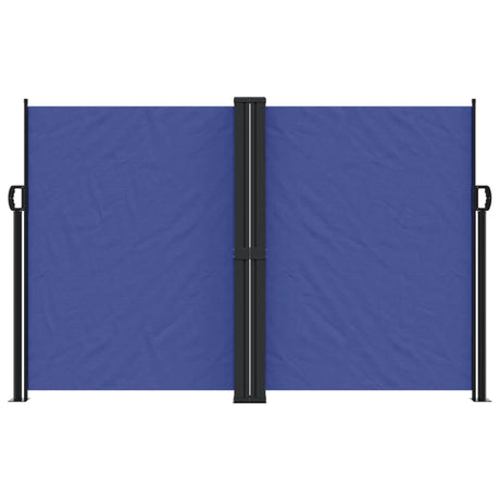Vidaxl windscherm uittrekbaar 160x600 cm blauw