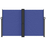 Pare-brise Vidaxl extensible 160x600 cm bleu