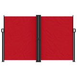 Vidaxl windscherm uittrekbaar 160x600 cm rood
