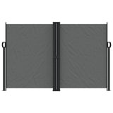 Vidaxl windscherm uittrekbaar 160x600 cm antraciet