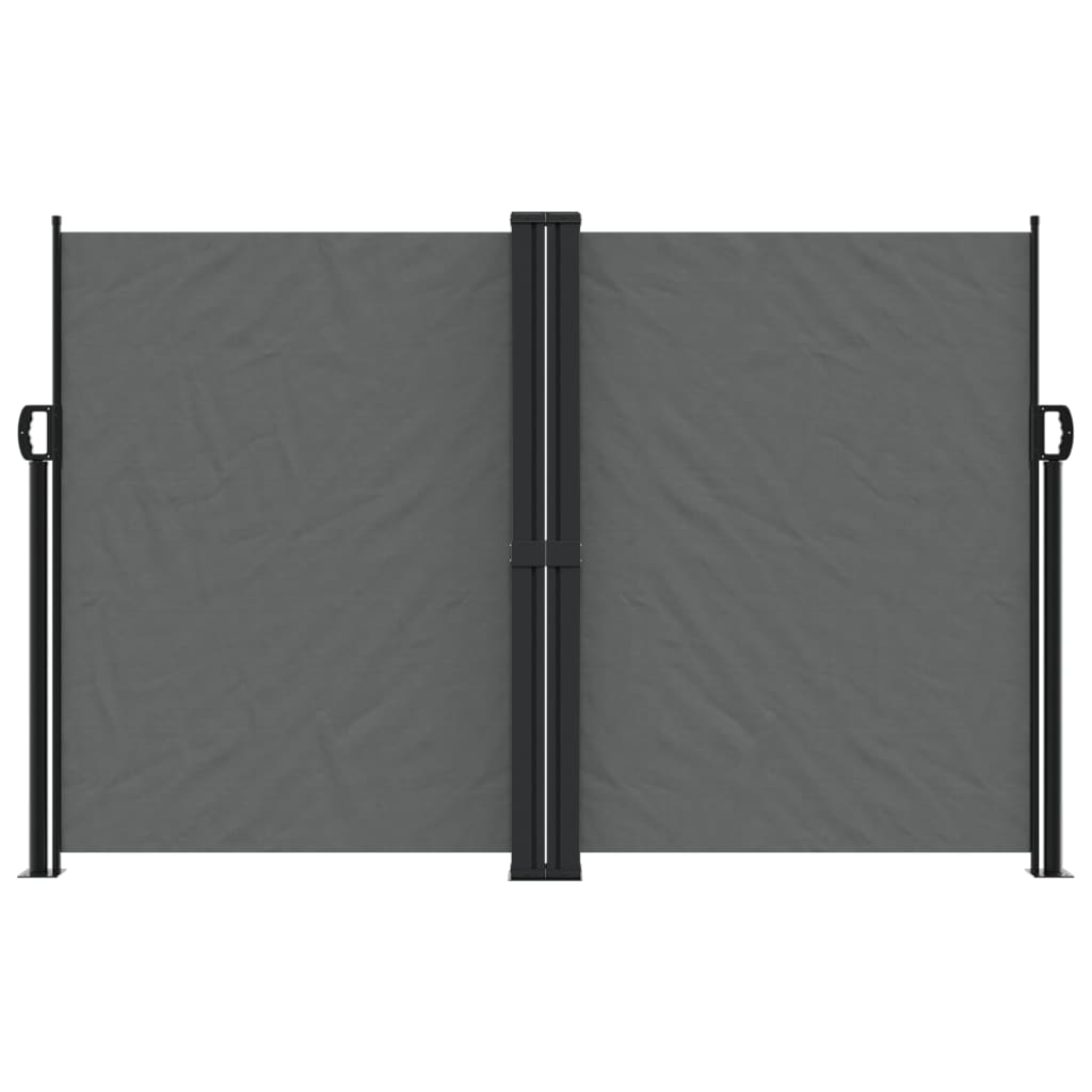 BIDAXL Windshield utdragbar 160x600 cm Anthracite