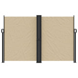 Vidaxl windscherm uittrekbaar 160x600 cm beige