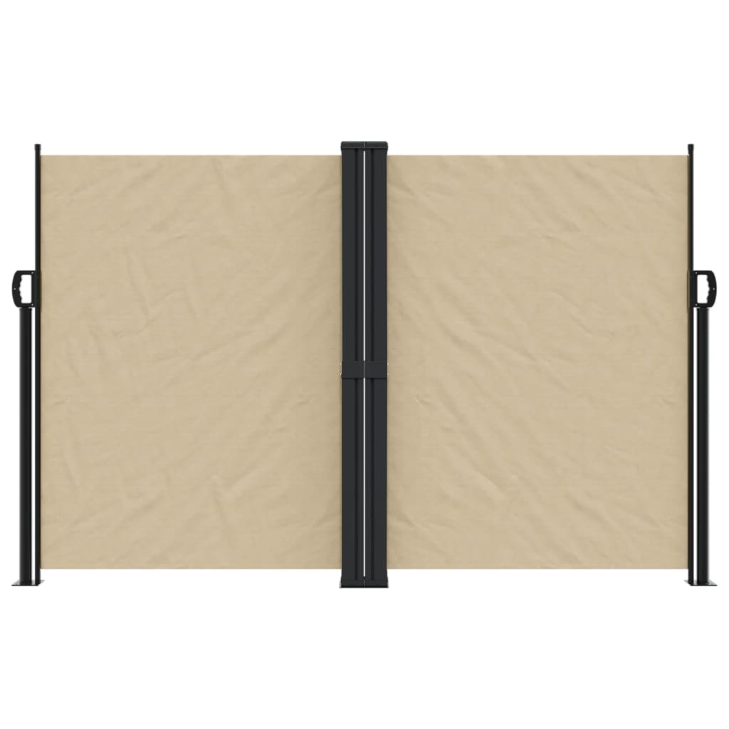 Vidaxl Windshield utvidbar 160x600 cm beige