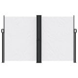 Vidaxl windscherm uittrekbaar 160x600 cm wit