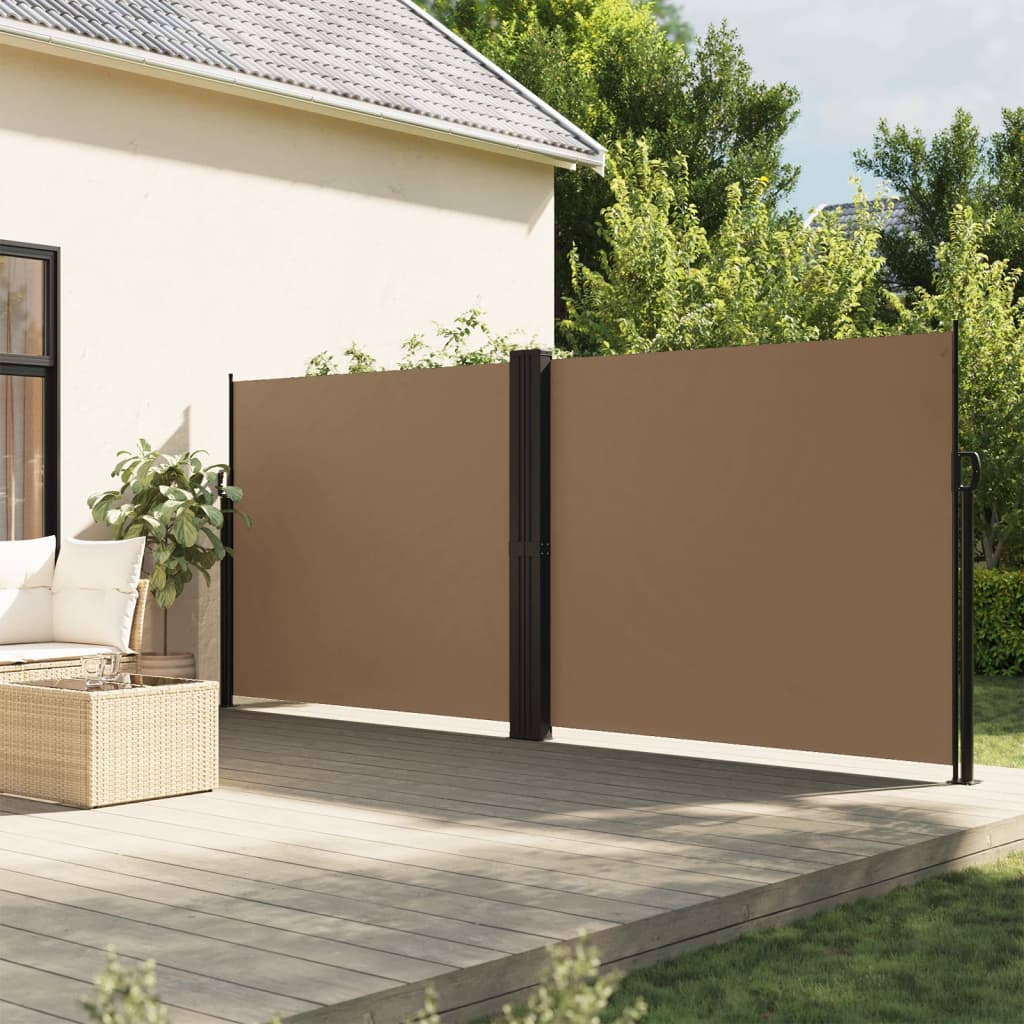 Vidaxl Windshield verlängert 160x600 cm taupe