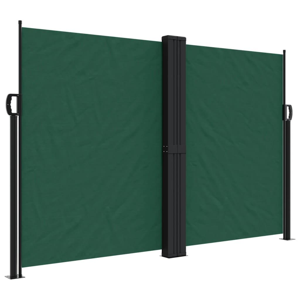 Parabrisas Vidaxl extensible 160x600 cm de color verde oscuro