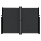 Parabrisas Vidaxl extensible 180x600 cm negro