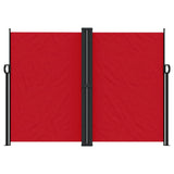 Vidaxl windscherm uittrekbaar 180x600 cm rood