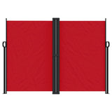 Pare-brise Vidaxl extensible 180x600 cm rouge