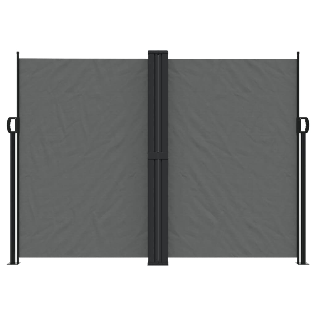 Vidaxl forrude udvides 180x600 cm Anthracite -farvet