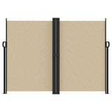 Vidaxl windscherm uittrekbaar 180x600 cm beige