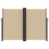 Pare-brise vidaxl extensible 180x600 cm beige