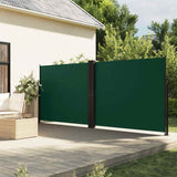 Vidaxl Garden Screen Extendable 180x600 cm mörkgrön