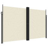 Vidaxl windscherm uittrekbaar 200x600 cm crèmekleurig
