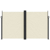 Vidaxl windscherm uittrekbaar 200x600 cm crèmekleurig