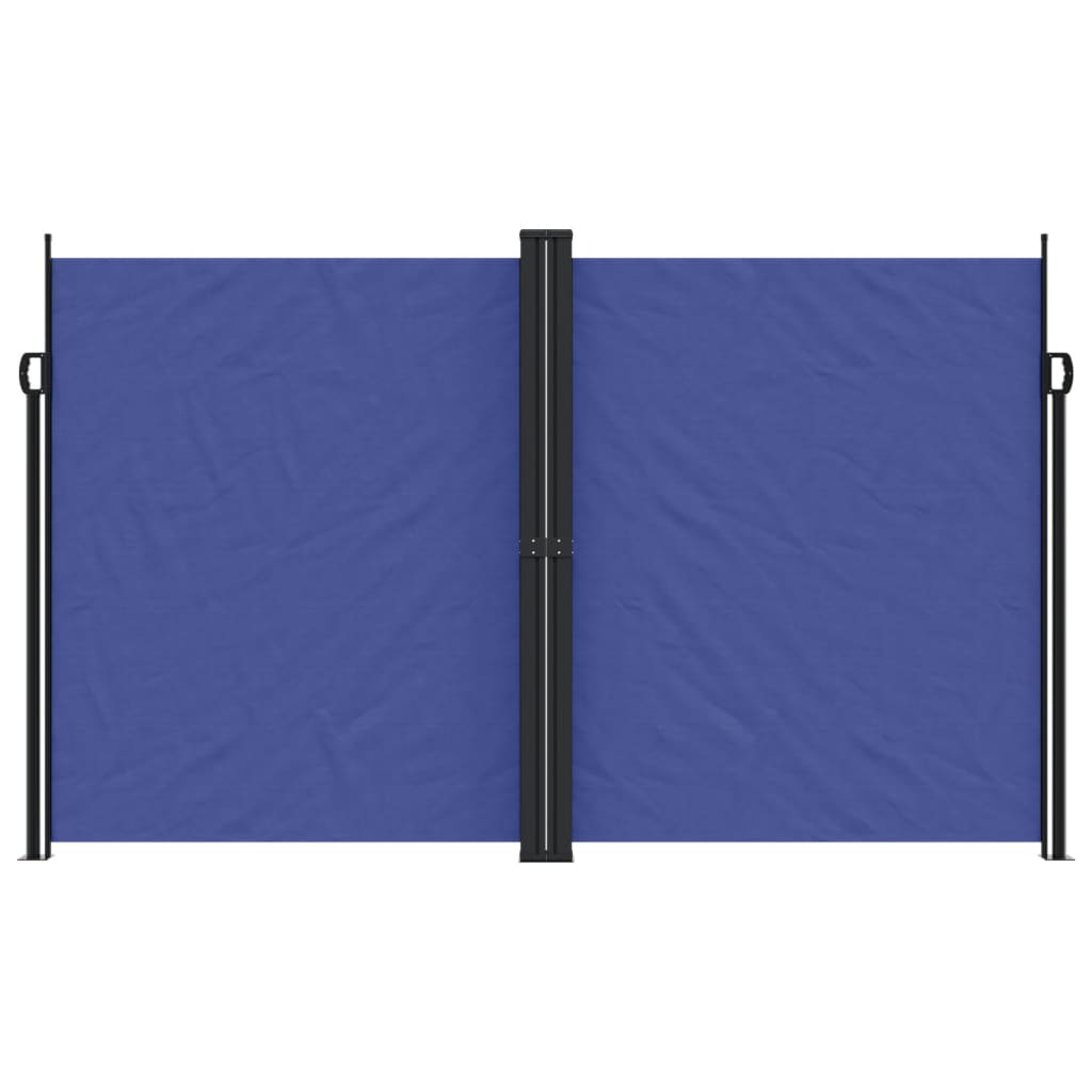 Pare-brise vidaxl extensible 200x600 cm bleu