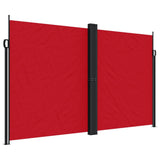 Vidaxl windscherm uittrekbaar 200x600 cm rood