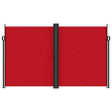 Vidaxl windscherm uittrekbaar 200x600 cm rood