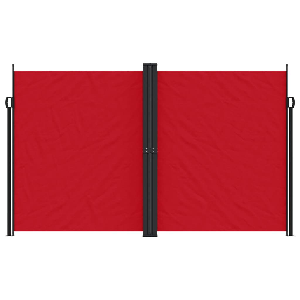 Pare-brise vidaxl extensible 200x600 cm rouge