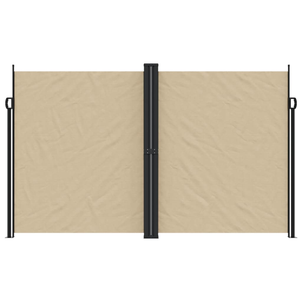 Vidaxl Windshield utdragbar 200x600 cm beige