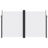 Pare-brise vidaxl extensible 200x600 cm blanc