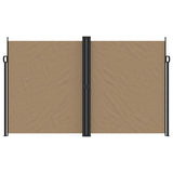 Vidaxl windscherm uittrekbaar 200x600 cm taupe