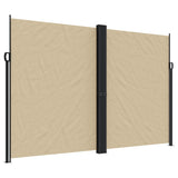 Vidaxl Windshield utvidbar 220x600 cm beige