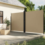 VIDAXL -Windschutzscheibe ausziell 220x600 cm Beige