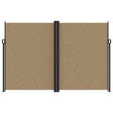 Vidaxl forrude udvides 220x600 cm taupe