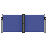 Pare-brise vidaxl extensible 100x1000 cm bleu