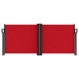 Vidaxl windscherm uittrekbaar 100x1000 cm rood
