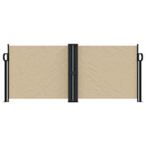 Vidaxl windscherm uittrekbaar 100x1000 cm beige