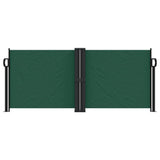Vidaxl windscherm uittrekbaar 100x1000 cm donkergroen