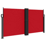 Vidaxl windscherm uittrekbaar 120x1000 cm rood